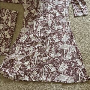 Geometric Patterned Dress